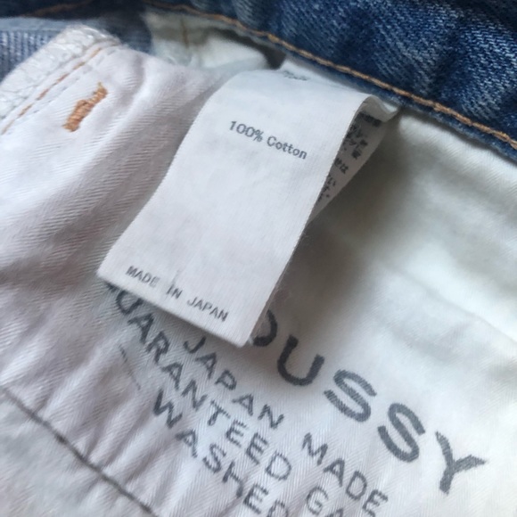 COPY - Moussy Vintage True Indigo Used Tapered-HI Light Blue size 27 - Picture 8 of 12